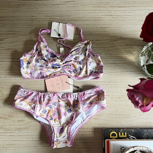 Spell Butrercup Bralett and Bloomers Set in Large - Picture 4 of 5